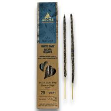 INCIENSO SALVIA BLANCA ORGANICO 1 HS AROMA