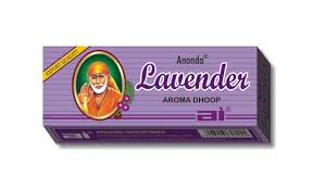INCIENSO DHOOP MASALA LAVANDA ANANDA