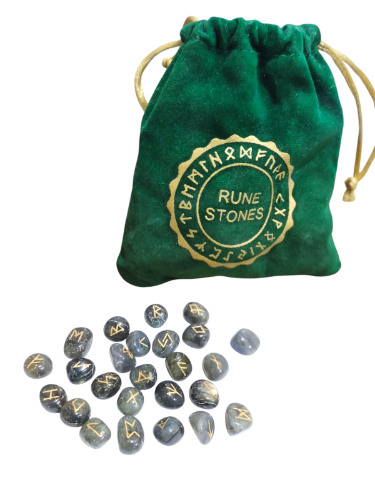 RUNAS VIKINGAS PIEDRA LABRADORITA