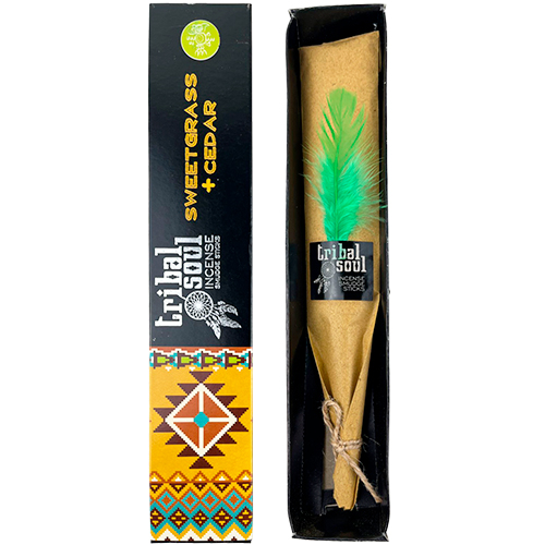 INCIENSO HIERBA DULCE Y CEDRO TRIBAL SOUL