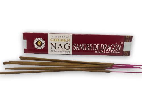 INCIENSO HINDU GOLDEN NAG SANGRE DE DRAGON