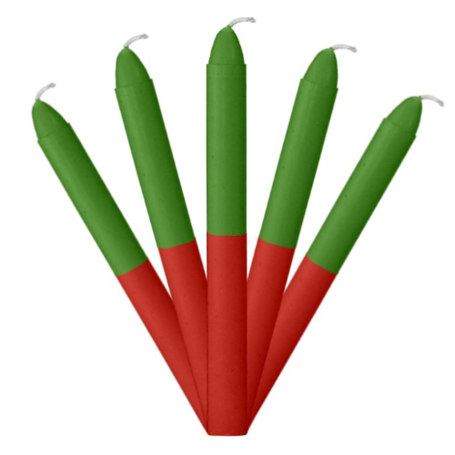VELA COMBINADA VERDE ROJO