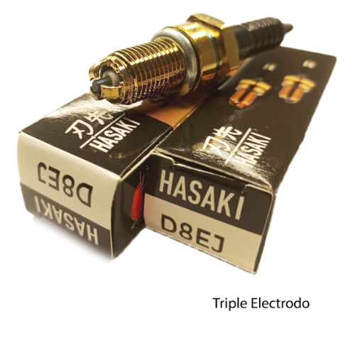 BUJIA D8E TRIPLE ELECTRODO CG150 KLR