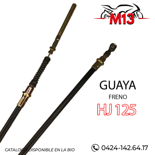 GUAYA FRENO SCOOTER HJ125 SKYWHAY