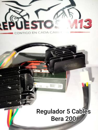 Regulador Corriente 5c Bera 200 Leon