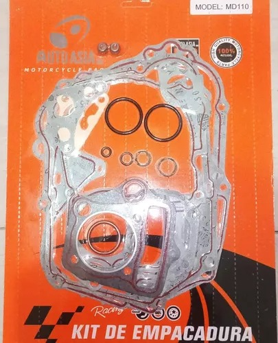 EMPACADURA COMPLETO MD 110 TUCAN CARDENAL BERA X1 110