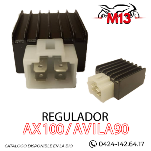 Regulador Corriente Scooter Bera Avila 90 AX100