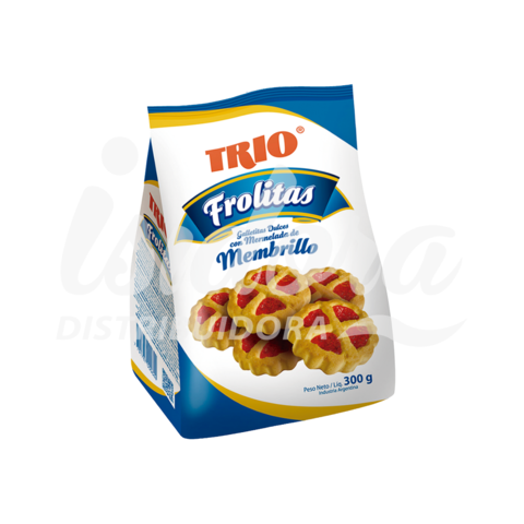 galletitas  trio frolita menbrillo 300gr