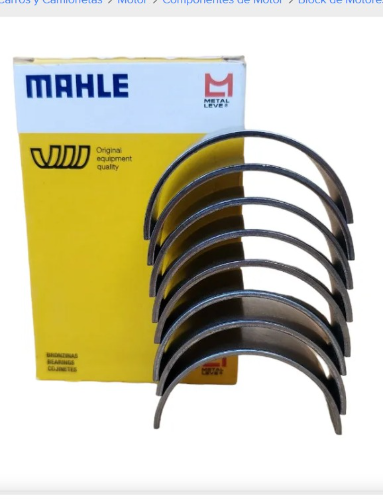 Conchas Biela 010/0.25 C/O S/C MAHLE Orig Fox/ Polo/ Bora/ Ibiza/ Jetta