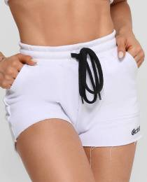 SHORT MOLETOM GROWTH ATHL BRANCO - GROWTH SUPPLEMENTS Tamanho: P