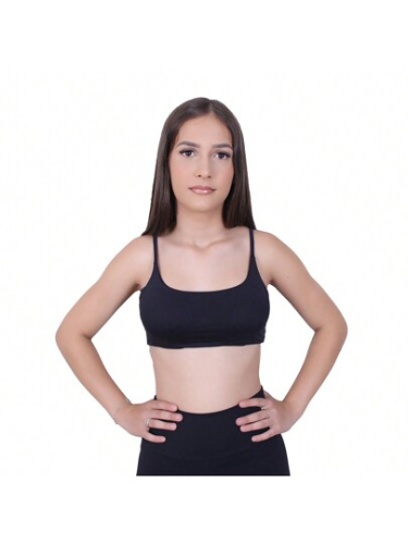 Top Academia Fitness Com Bojo Removivel Ajusta ao Corpo P M G GG XG  Preto/M