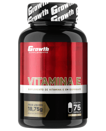 Vitamina E (75caps) - Growth Supplements vitamina e