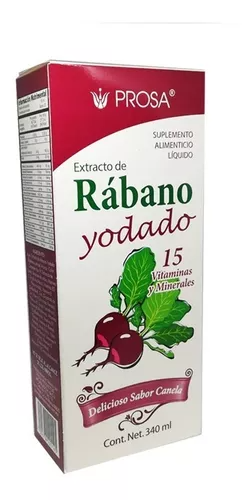 jarabe de rabano yodado