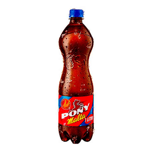 pony tapa azul