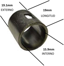 BOCINA 5/8 C/VENTANA LAVADORA