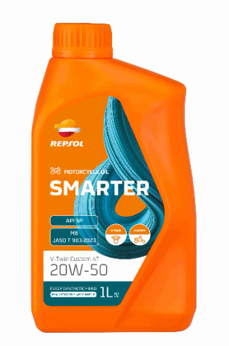 Aceite repsol 4t 100% sintético vtwin 20W50 480604