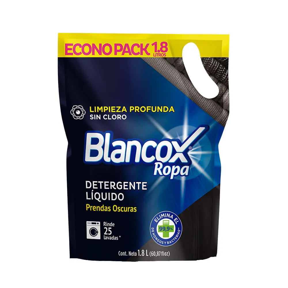 BLANCOX LIQUIDO ROPA OSCURA X1,8L