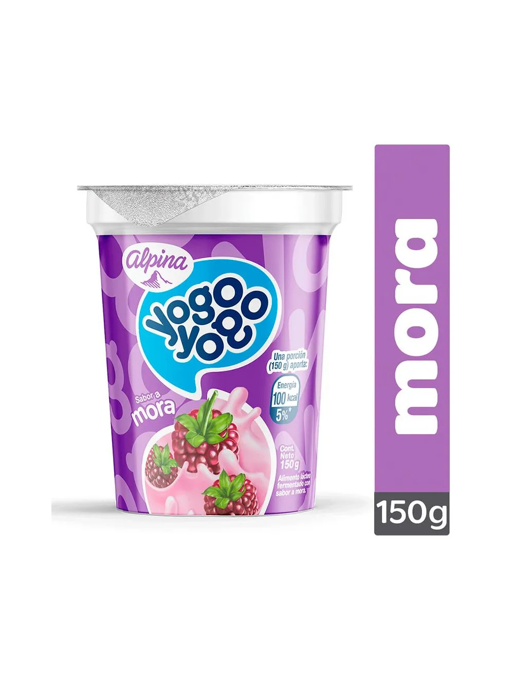 Yogo Yogo Alpina Mora Vaso x 150g