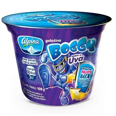 Gelatina Boggy  Mora 108g