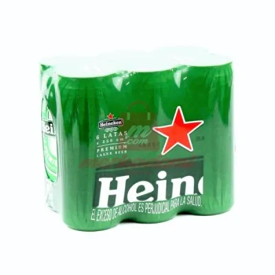 Cerveza Heneken Lata Por 269 ml