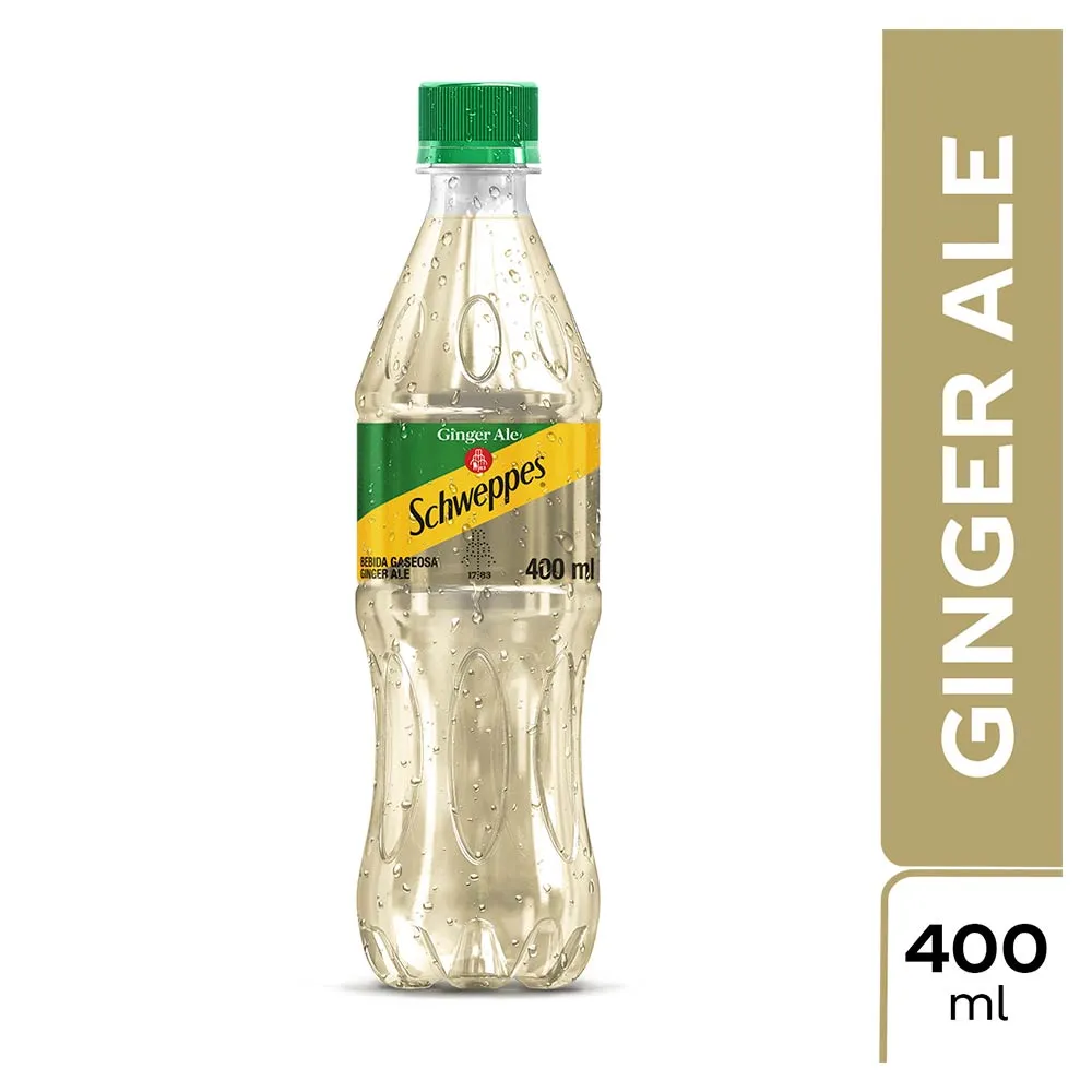 Schweppes Ginger Botella Vidrio