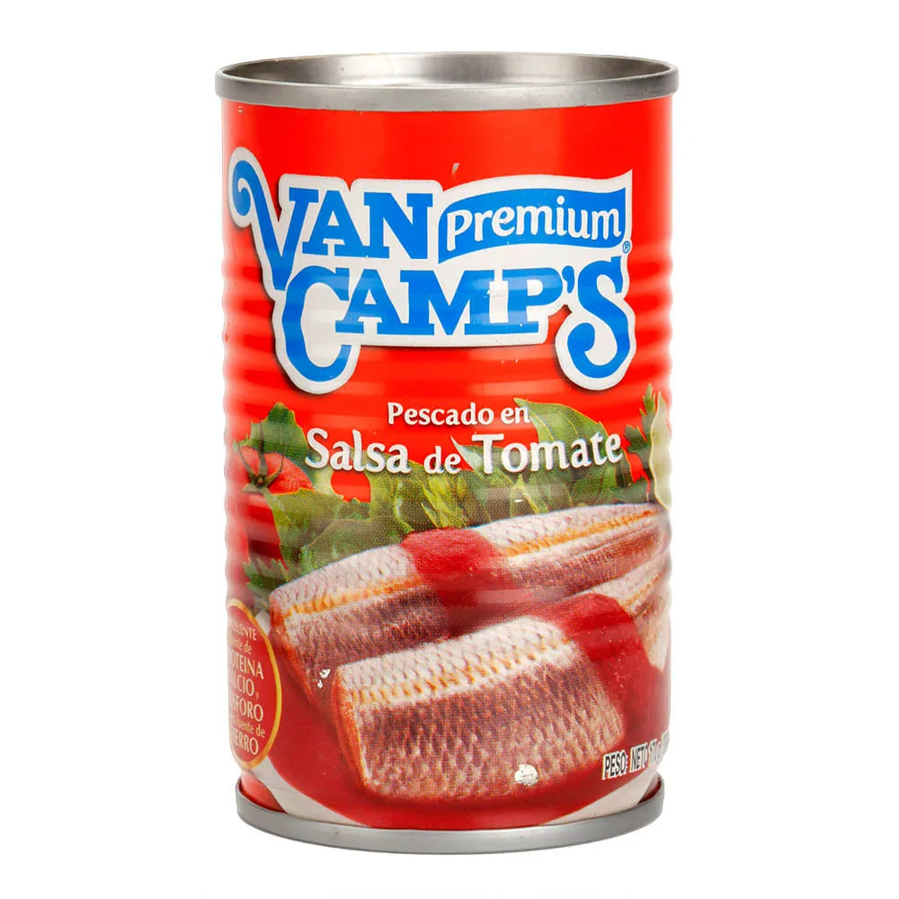 Sardinas En Salsa De Tomate Van Camp's x 170g