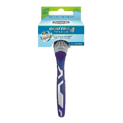 Maquina de Afeitar Schick Quattro 4 Titanium