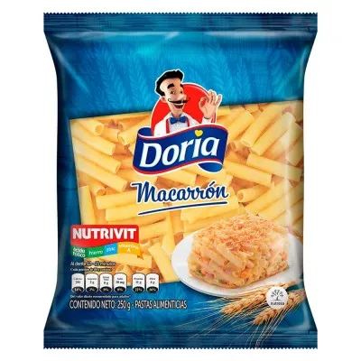 Macarrón Doria x 250g