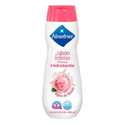 Jabón Intimo Nosotras Agua De Rosas x200ml