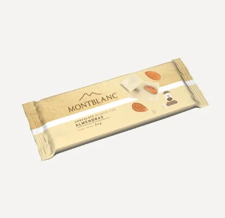 MontBlanc Chocolate Blanco con Almendras
