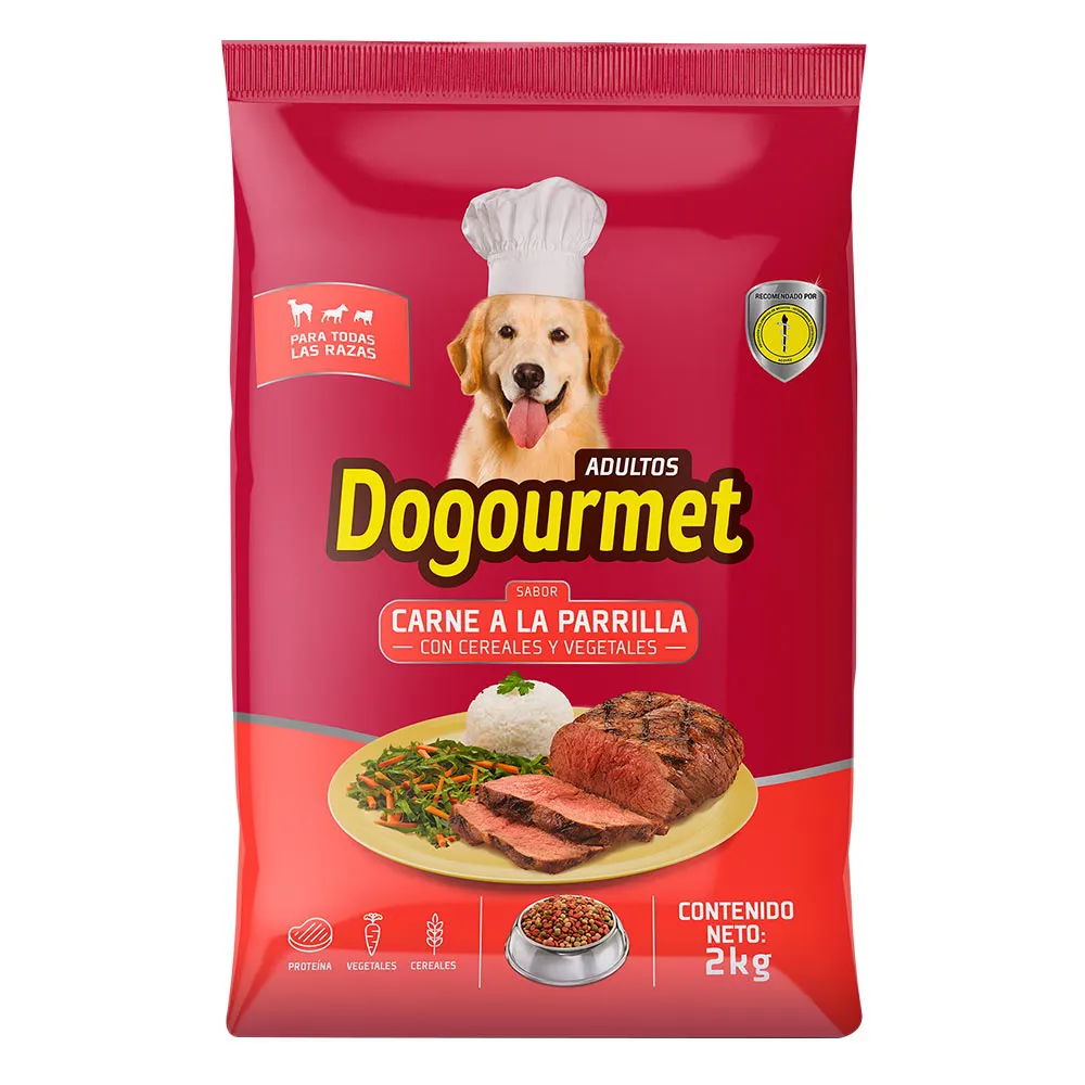 Alimento Para Perro Adulto Sabor Carneparrilla Dogourmet Bolsa(s) de 2 kg