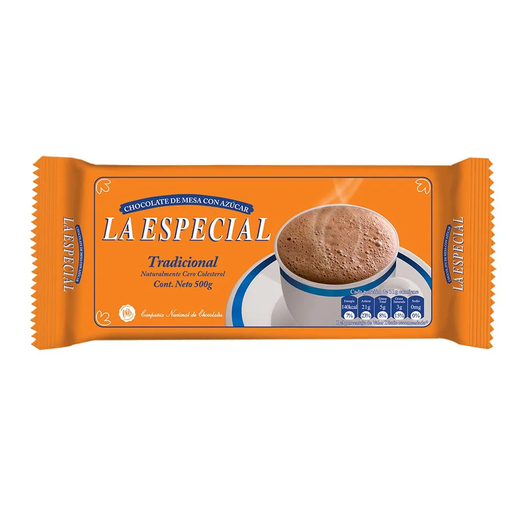 Chocolate 500ml la especial