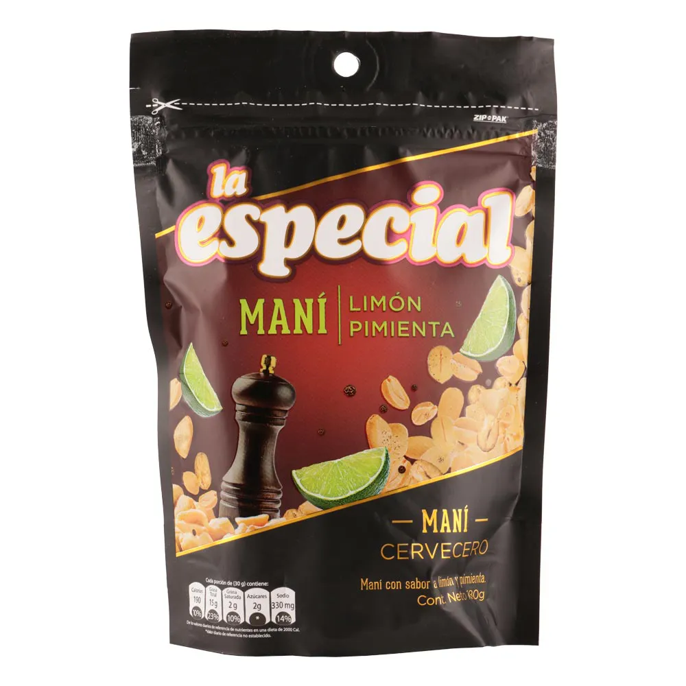 GERDI  Especial Mani Limon Pimienta x180