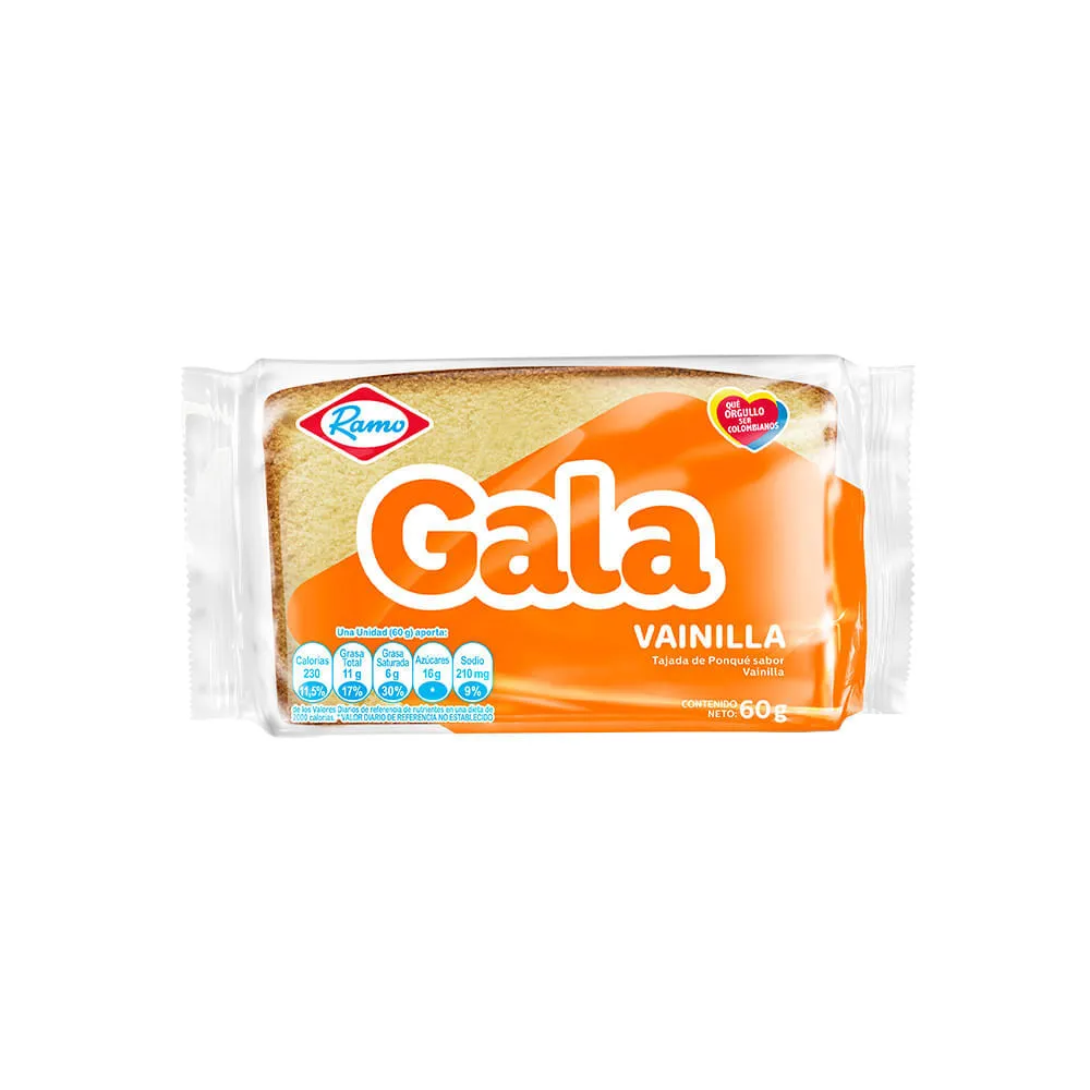 Gala Ponqué Vainilla