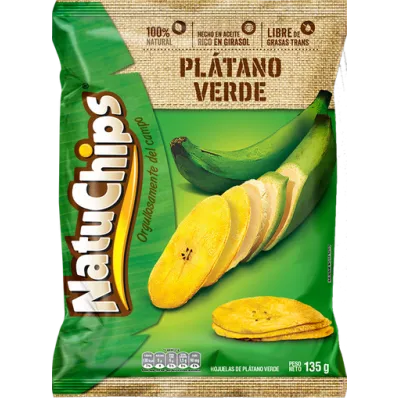 Natuchips Platano Verde grande