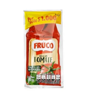 Salsa de Tomate Fruco 80g