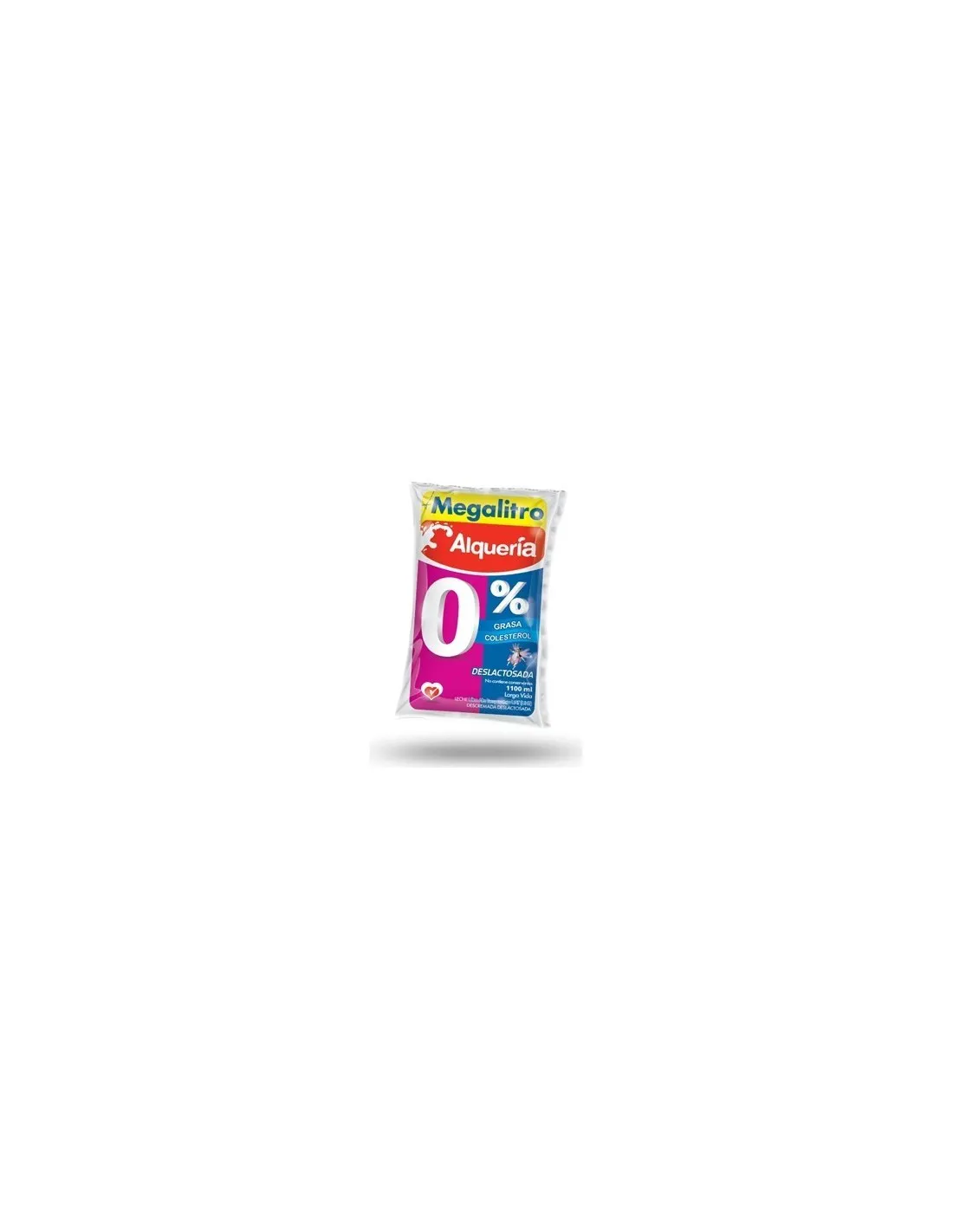 Leche Uht 0% Grasa Bolsa Alquería 1100ml