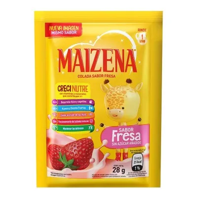Colada Maizena Fresa Sobre x28g