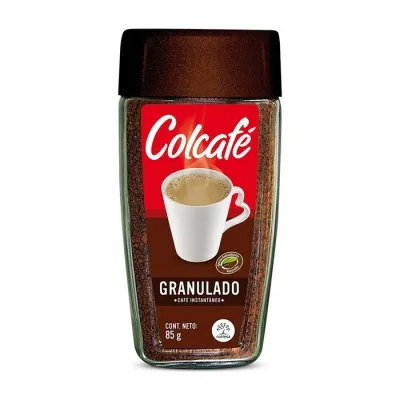 Café Instantáneo Granulado Colcafé Frasco x 85g