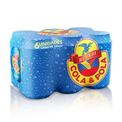 Six Pack De Cola & Pola Display de 6 uds.