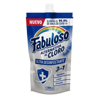 Fabuloso Alternativa al Cloro Ultra Desinfectante Pouch