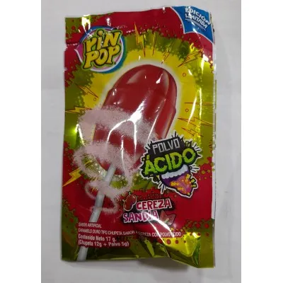 Pin Pop Polvo Ácido, sobre x 15g