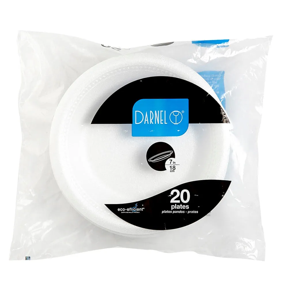 Darnel Platos Pandos 18cm Desechables Bolsa
