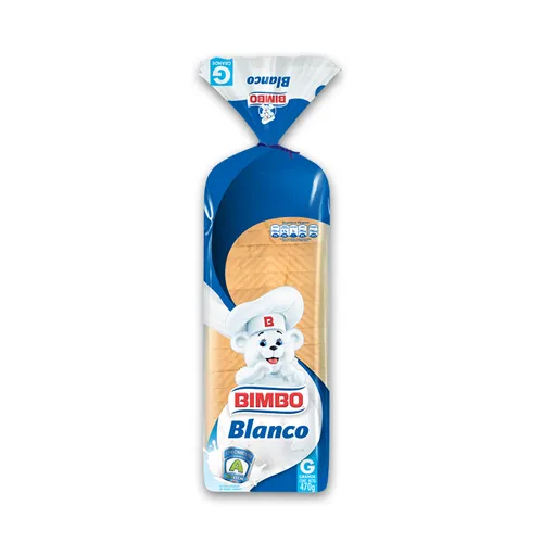 Bimbo Blanco Pan Tajado Paquete