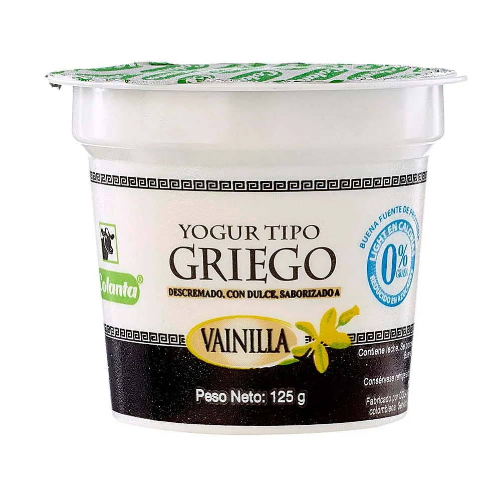 Yogur Griego Vainilla