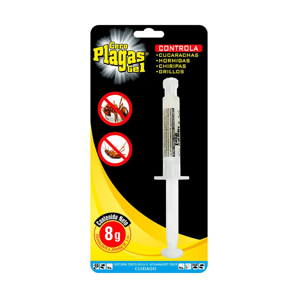 Insecticida Cero Plagas Gel Búfalo Empaque(s) de 8 g