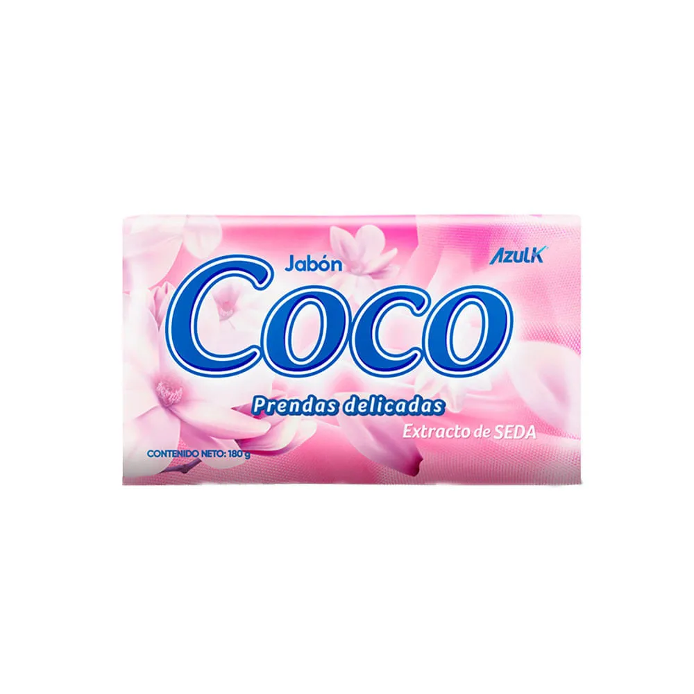 Jabón en Barra Coco Prendas Delicadas AzulK x 180g