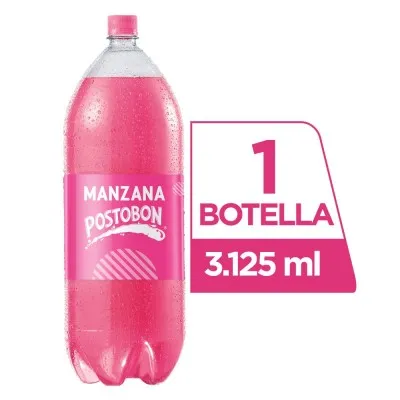 Gaseosa Manzana Postobón Botella x 3125 ml