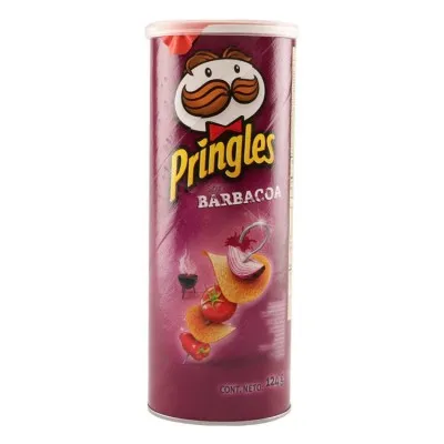 Papas Pringles Barbecue x 124Gr
