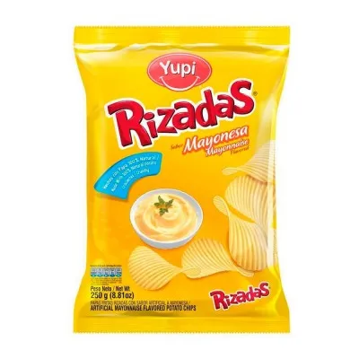 Papas Rizadas Mayonesa